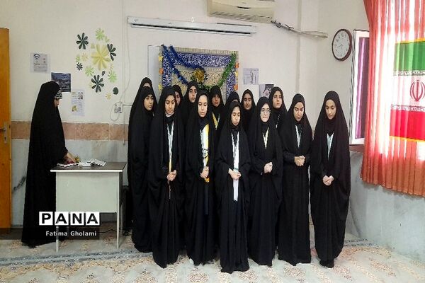 افتتاح نمازخانه مدرسه حضرت مریم متوسطه اول بوشهر