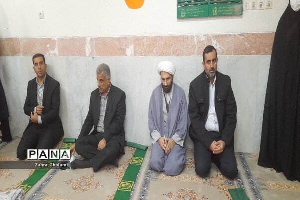افتتاح نمازخانه مدرسه حضرت مریم متوسطه اول بوشهر