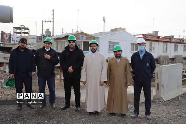 بازدید امام جمعه اسلامشهر از روند اجرای پروژه مترو میدان نماز