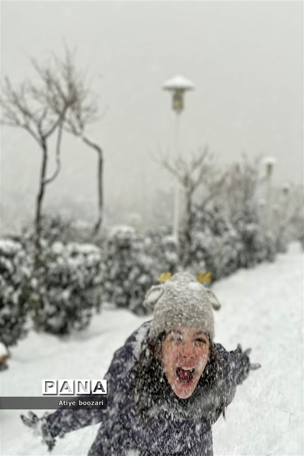 برف امروز تهران