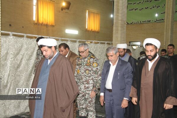 بازدید از دبستان سپهبد شهید قره‌نی پدافند هوایی شهرستان بهبهان