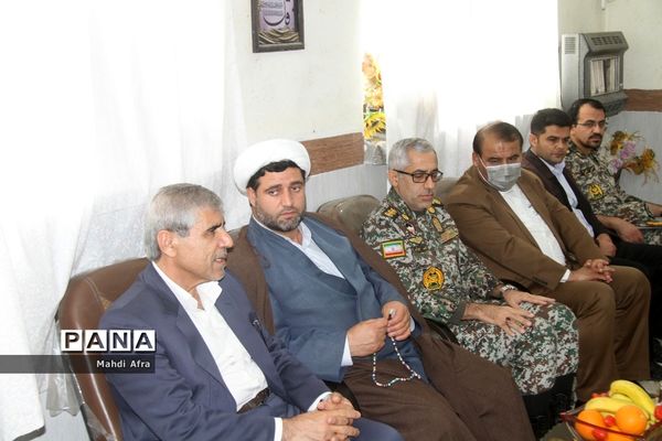 بازدید از دبستان سپهبد شهید قره‌نی پدافند هوایی شهرستان بهبهان