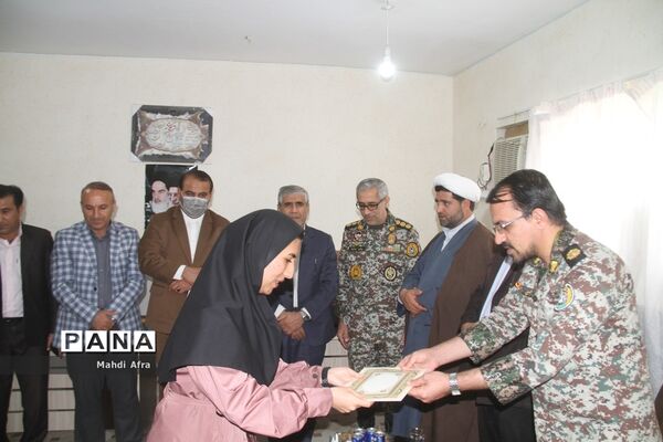 بازدید از دبستان سپهبد شهید قره‌نی پدافند هوایی شهرستان بهبهان