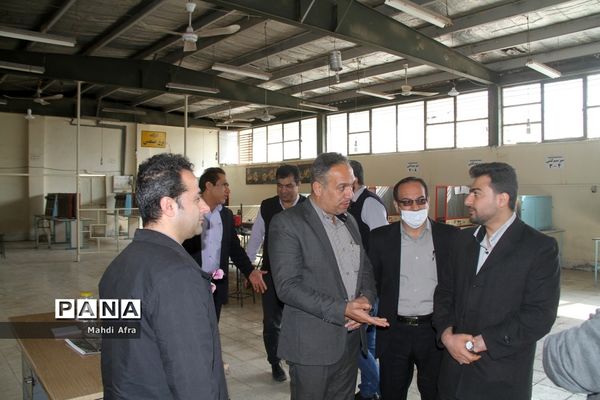 بازدید وزارتی از هنرستان‌های شهرستان بهبهان