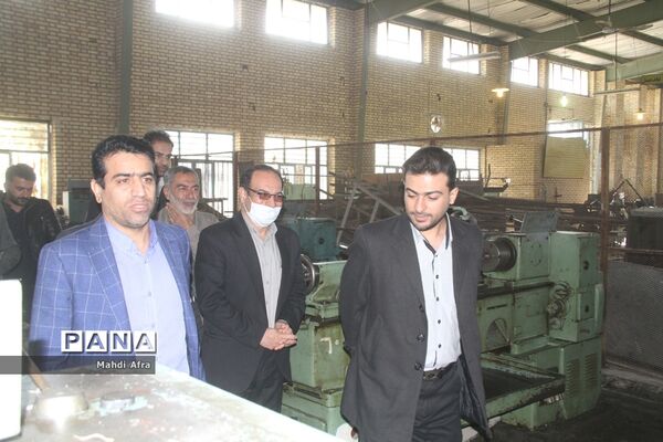 بازدید وزارتی از هنرستان‌های شهرستان بهبهان