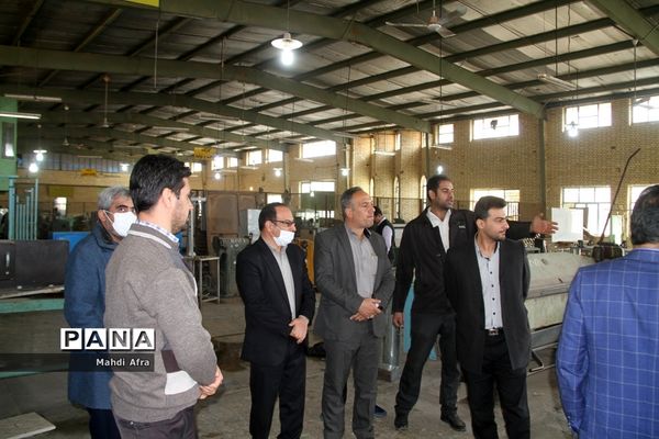 بازدید وزارتی از هنرستان‌های شهرستان بهبهان