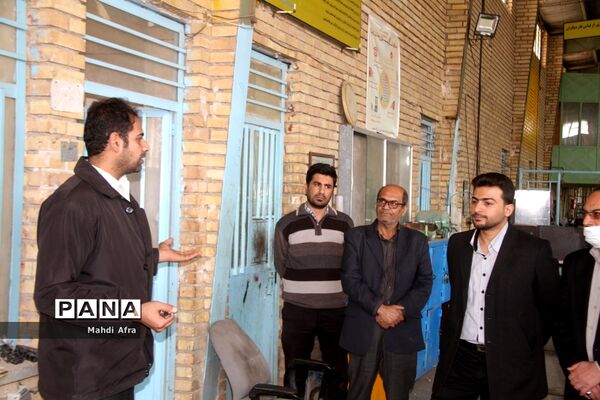 بازدید وزارتی از هنرستان‌های شهرستان بهبهان