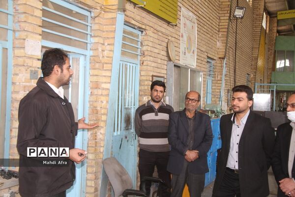 بازدید وزارتی از هنرستان‌های شهرستان بهبهان