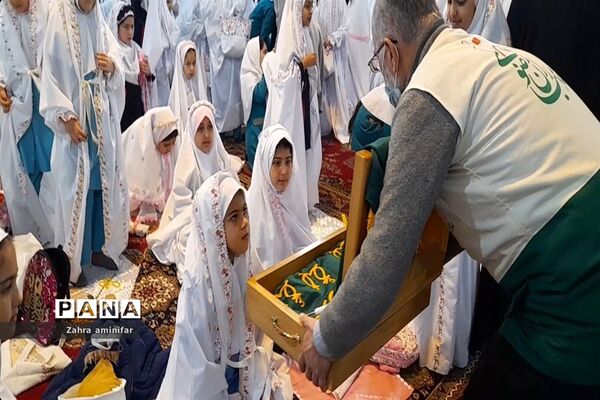 آغاز فصل تقریب و بندگی به درگاه الهی فرشتگان خداوند در شهرستان نور