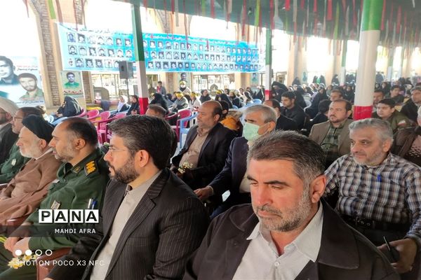 یادواره سردار سرلشکر شهید اسماعیل دقایقی در شهرستان بهبهان