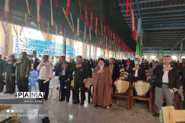 یادواره سردار سرلشکر شهید اسماعیل دقایقی در شهرستان بهبهان