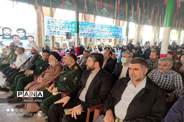 یادواره سردار سرلشکر شهید اسماعیل دقایقی در شهرستان بهبهان