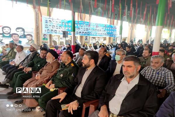 یادواره سردار سرلشکر شهید اسماعیل دقایقی در شهرستان بهبهان