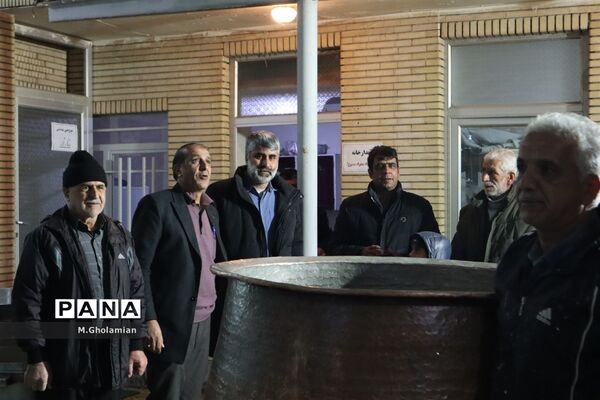 پخت سمنو در حسینیه امام حسن مجتبی فلاورجان