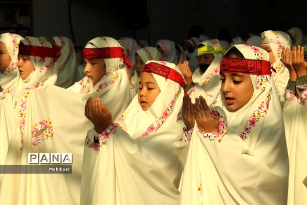 جشن تکلیف دختران  مدارس ابتدایی بخش جوادآباد