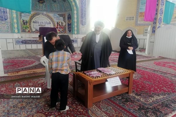 برگزاری اجلاسیه نماز ‌دبستان‌ پسرانه غنچه‌های ولایت ناحیه 3  شیراز