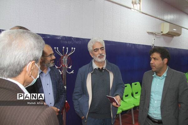 بازدید مشاور معاون وزیر آموزش و پرورش از  پروژه‌های  شهید‌سلیمانی در شهرستان بهبهان