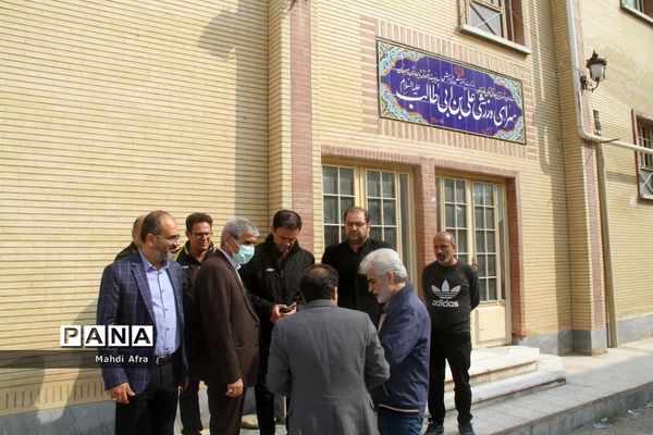 بازدید مشاور معاون وزیر آموزش و پرورش از  پروژه‌های  شهید‌سلیمانی در شهرستان بهبهان