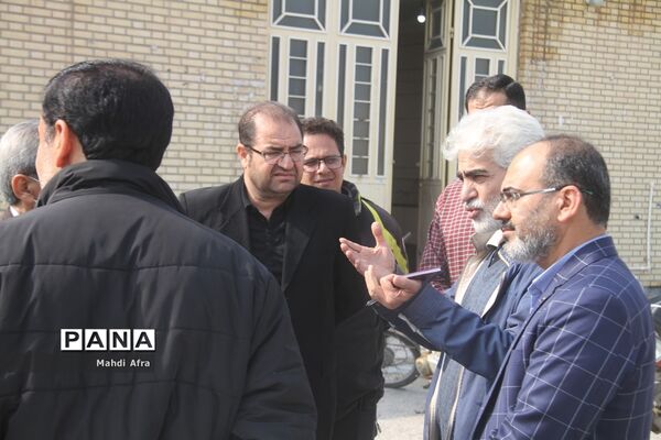 بازدید مشاور معاون وزیر آموزش و پرورش از  پروژه‌های  شهید‌سلیمانی در شهرستان بهبهان