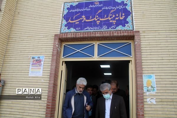 بازدید مشاور معاون وزیر آموزش و پرورش از  پروژه‌های  شهید‌سلیمانی در شهرستان بهبهان