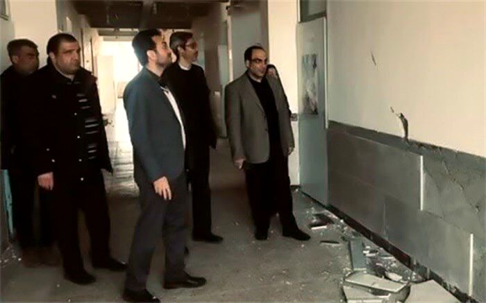 بازدید معاونین آموزش و پرورش آذربایجان‌غربی از مدارس آسیب‌دیده بخش فیرورق شهرستان خوی