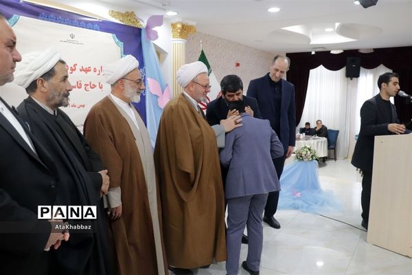 آیین اختتامیه جشنواره عهد دانش‌آموزان دبستانی با حاج قاسم در تبریز