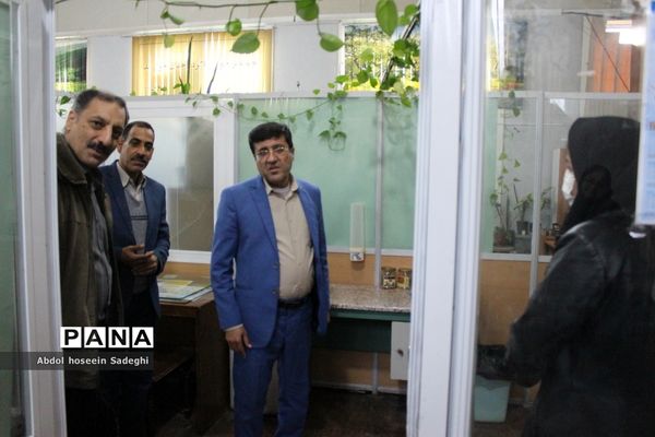 بازدید مدیر امور مالی سازمان دانش‌آموزی کشور از بوشهر