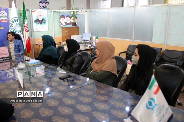 بازدید مدیر امور مالی سازمان دانش‌آموزی کشور از بوشهر