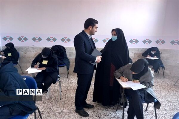 برگزاری امتحانات داخلی متوسطه اول و دوم شهرستان بیرجند پس از یک هفته تعطیلی