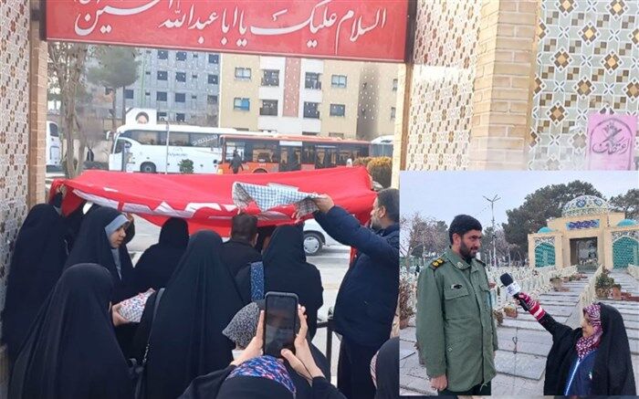 مراسم بدرقه دانش‌آموزان اعزامی به اردوی راهیان نور آغاز شد/فیلم