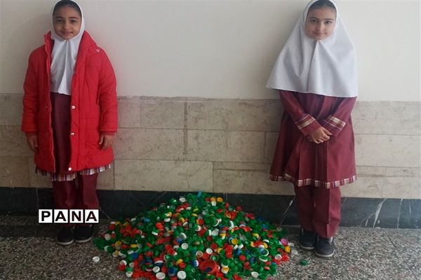 خرید یک ویلچر هدیه با جمع‌آوری درب بطری‌های پلاستیکی