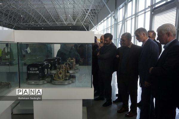 بازدید مدیران سازمان دانش‌آموزی از نمایشگاه دائمی  «پارک ملی هوافضا‌»