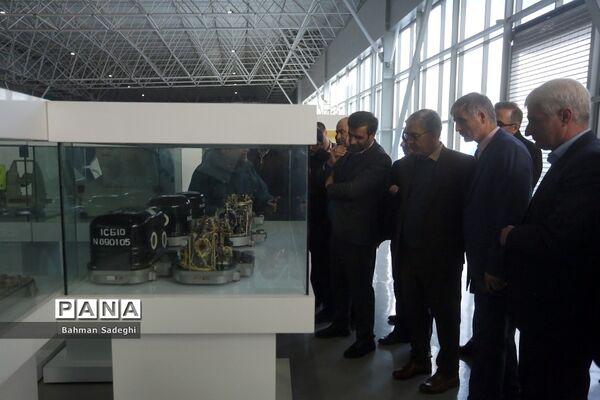 بازدید مدیران سازمان دانش‌آموزی از نمایشگاه دائمی  «پارک ملی هوافضا‌»