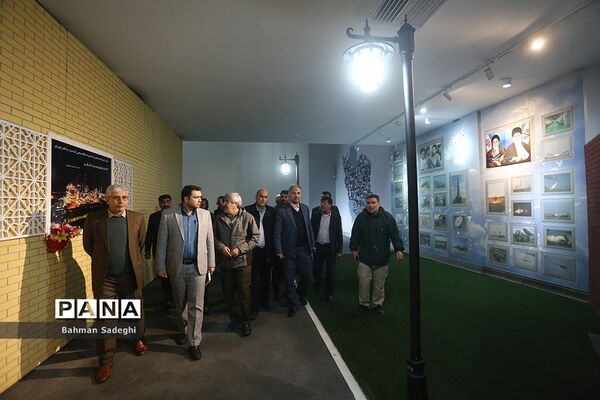 بازدید مدیران سازمان دانش‌آموزی از نمایشگاه دائمی  «پارک ملی هوافضا‌»