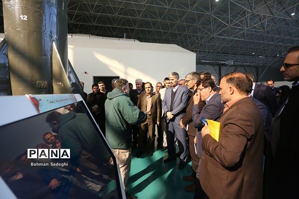 بازدید مدیران سازمان دانش‌آموزی از نمایشگاه دائمی  «پارک ملی هوافضا‌»