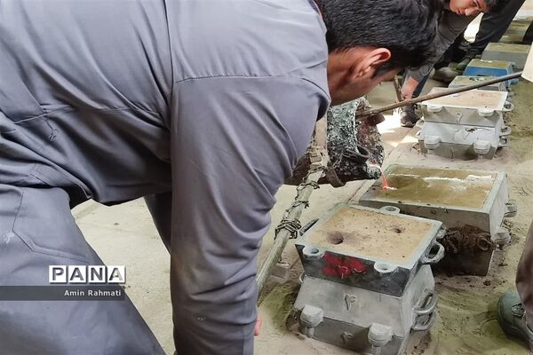 بازدید مدیران هنرستان‌ها از هنرستان ماندگار و نمونه دولتی طالقانی