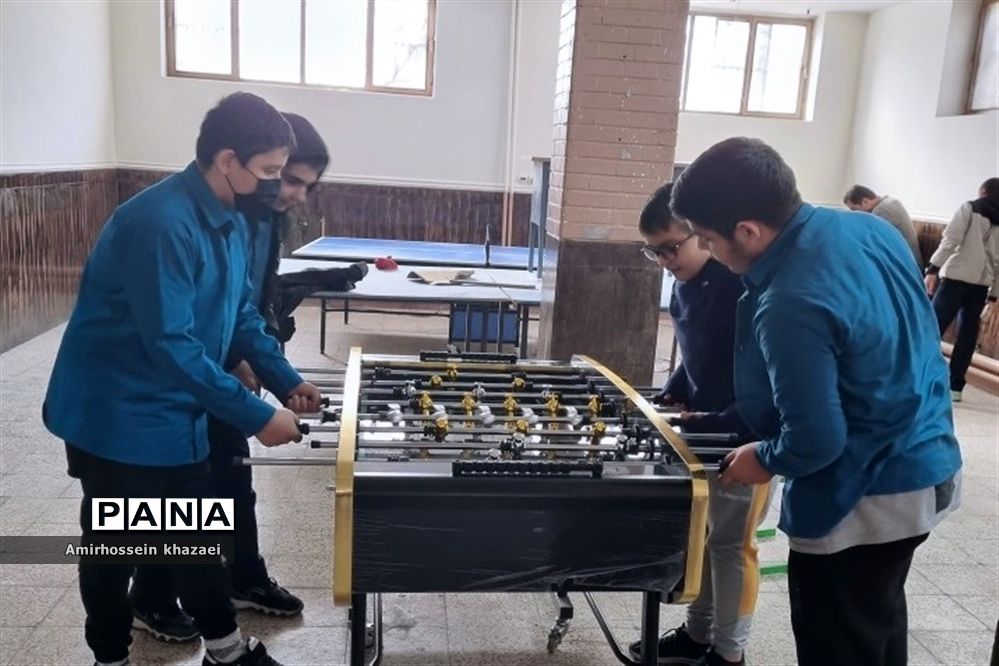 تجهیز و راه‌اندازی سالن ورزشی مدرسه خوارزمی ملارد