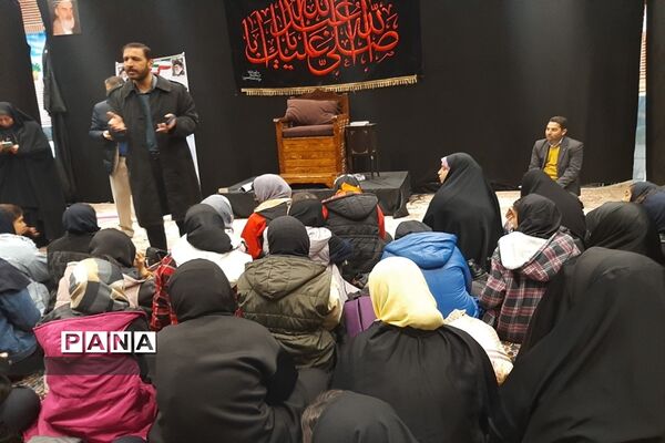 اعزام کاروان اردوی راهیان نور مدارس دخترانه متوسط دوم شهرستان قدس