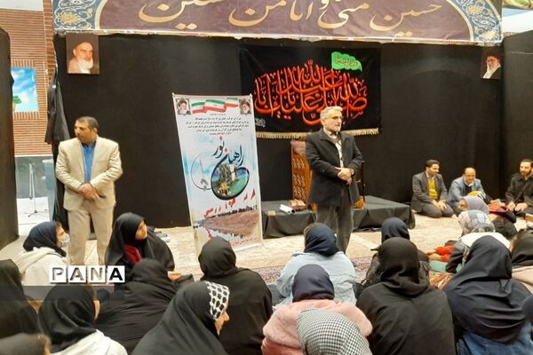 اعزام کاروان اردوی راهیان نور مدارس دخترانه متوسط دوم شهرستان قدس
