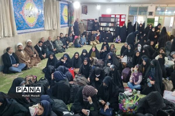 اعزام ۲۴۰ دانش‌آموز دختر دماوند به مناطق عملیاتی جنوب کشور