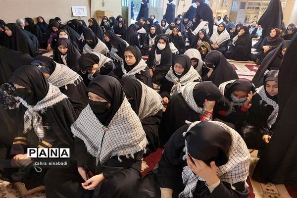 تجدید بیعت دانش‌‌‌آموزان ملارد با شهدا در فتح‌المبین