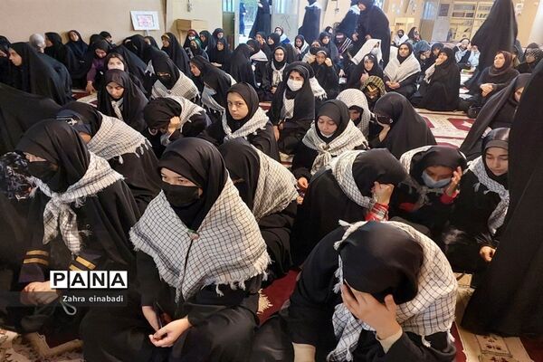 تجدید بیعت دانش‌‌‌آموزان ملارد با شهدا در فتح‌المبین