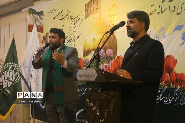 تجدید عهد خادمان فرهنگی قم با آستان مقدس بانوی کرامت