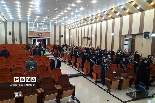 اختتامیه کلاس‌های المپیاد رویش و افتتاحیه المپیاد درون مدرسه‌ای در شهرستان کازرون