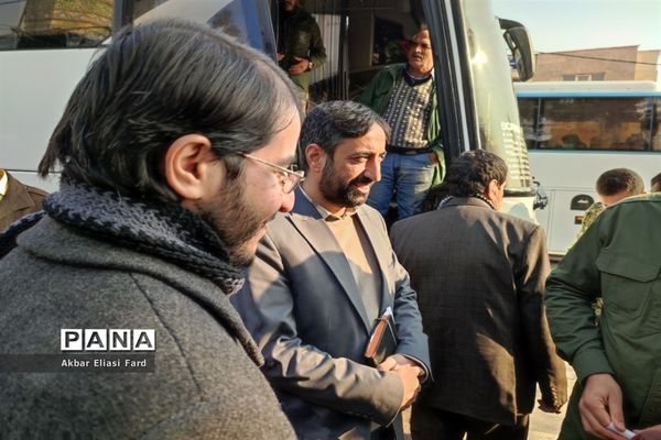 مراسم افتتاحیه اعزام راهیان نور دانش‌آموزی در اداره آموزش و پرورش شهرستان رباط‌کریم