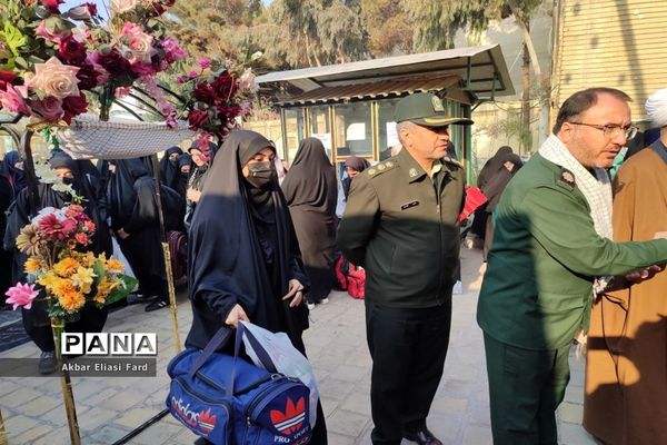 مراسم افتتاحیه اعزام راهیان نور دانش‌آموزی در اداره آموزش و پرورش شهرستان رباط‌کریم