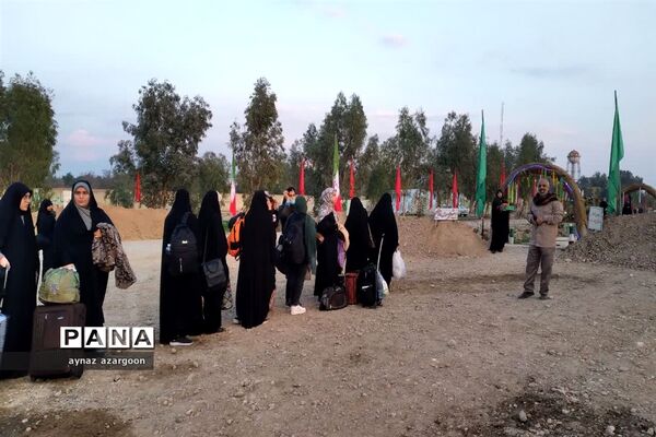 آغاز اردوی راهیان نور دانش‌آموزان مازندرانی