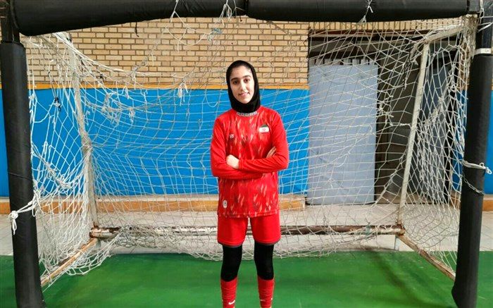 درخشش دختر نوجوان ملاردی در رشته فوتسال در سطح کشور