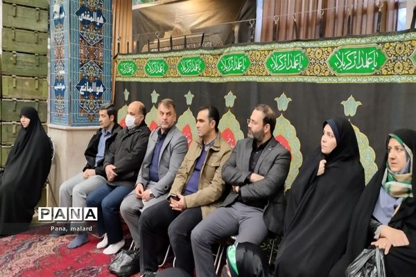 آیین افتتاحیه و بدرقه اردوی راهیان نور در ملارد