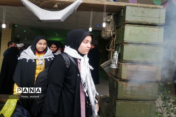 آیین افتتاحیه و بدرقه اردوی راهیان نور در ملارد